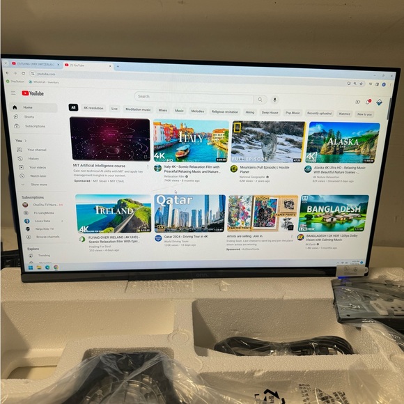 Onn. 24" FHD 1080p 165hz 1ms Gaming Monitor includes 6ft DP,HDMI Cable &… - Picture 4 of 11